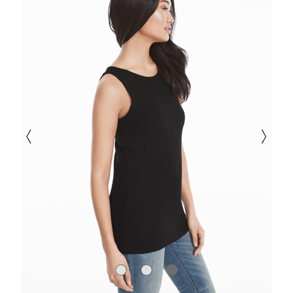 White House Black Market Sleeveless Sweater